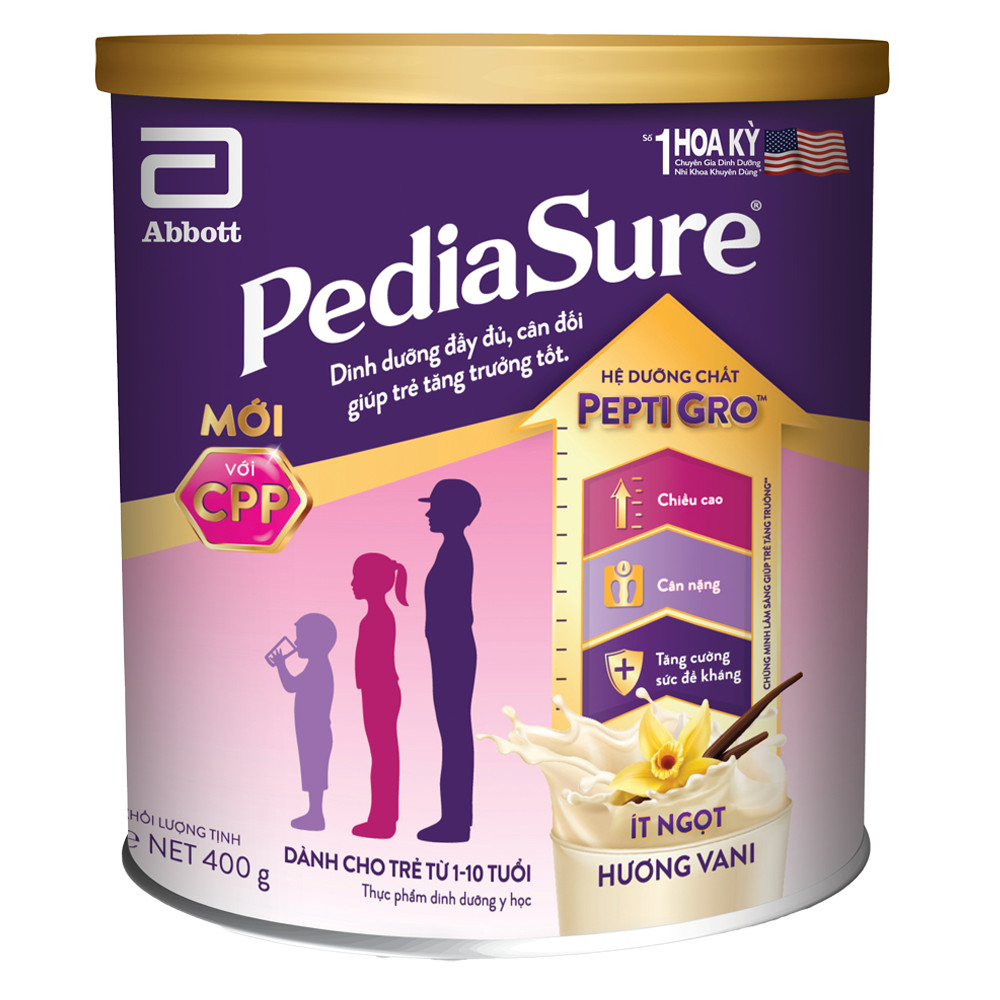 Sữa PediaSure BA hương vani 400g