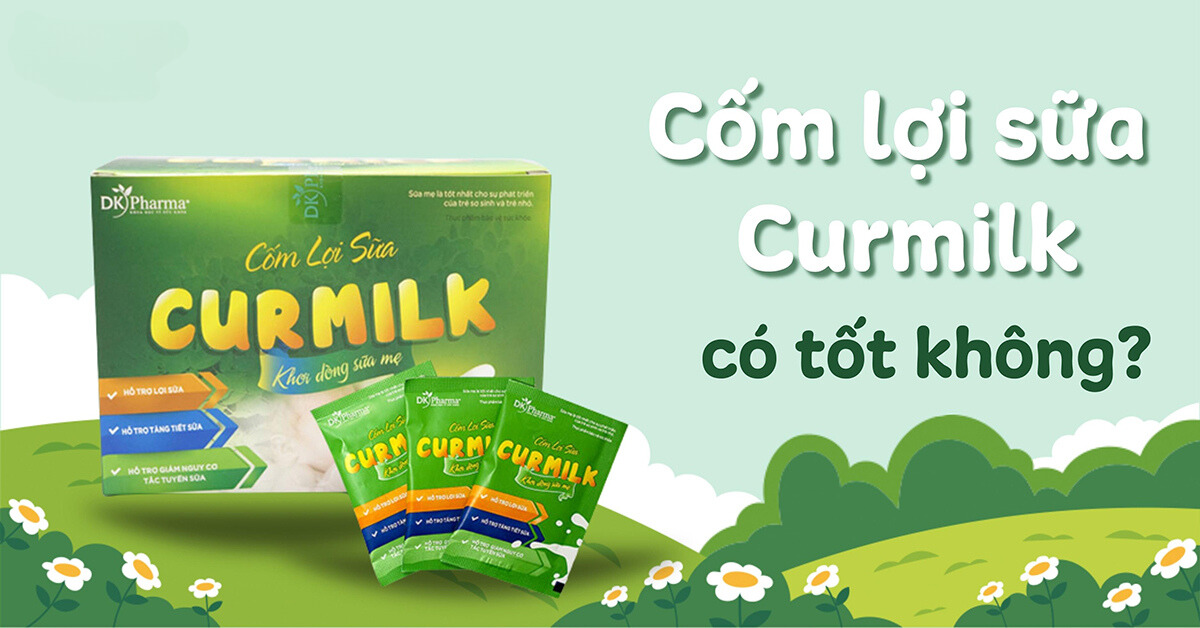 Review: Uống cốm lợi sữa Curmilk có thực sự tốt không?