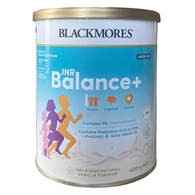 Sữa Blackmores JNR Balance + 400g (1-10 tuổi)