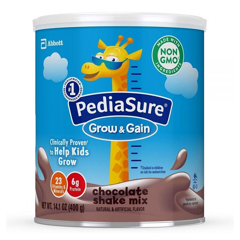 Sữa bột Pediasure Grow & Gain Mỹ hương socola 400g (2-13 tuổi)