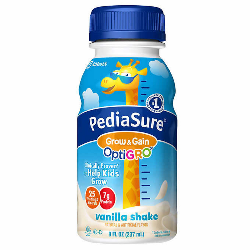 Sữa nước Pediasure Grow & Gain 237ml hương vani (Lốc 6 chai)