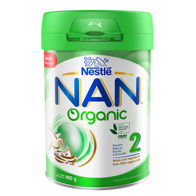 Sữa NAN Organic số 2 - 900g (6-24M)