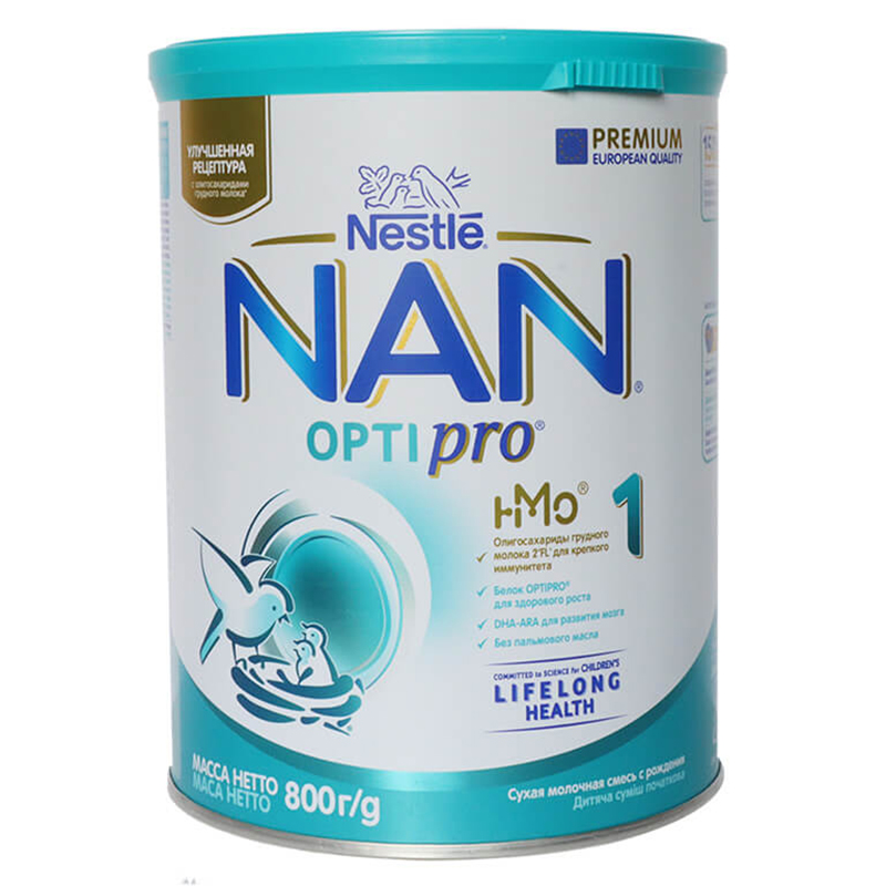 Sữa NAN Nga số 1 - 800g (0-6 tháng)