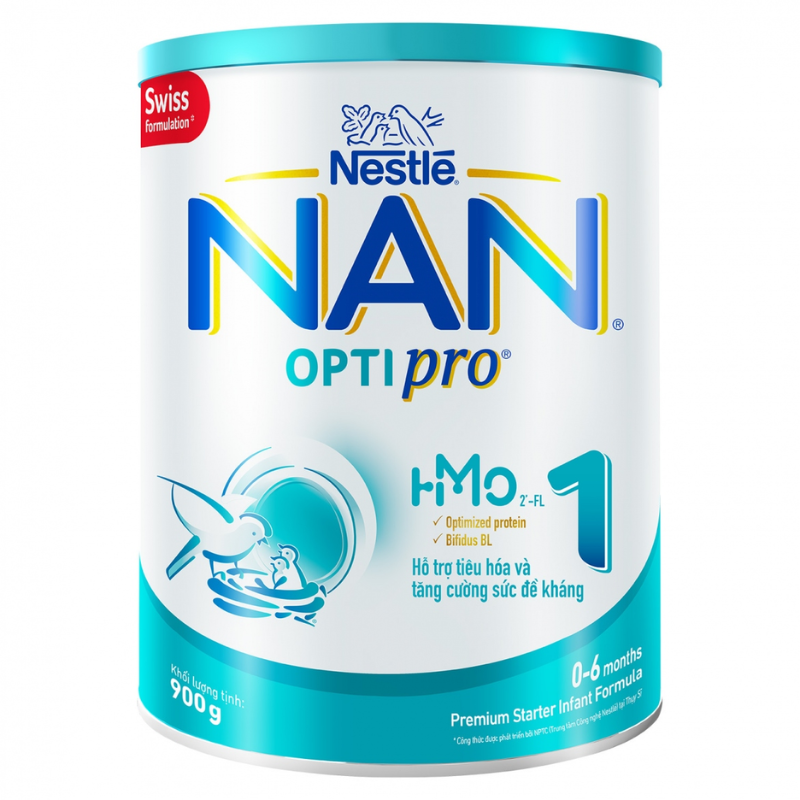 Sữa NAN HMO Optipro số 1 - 900g (0-6M)