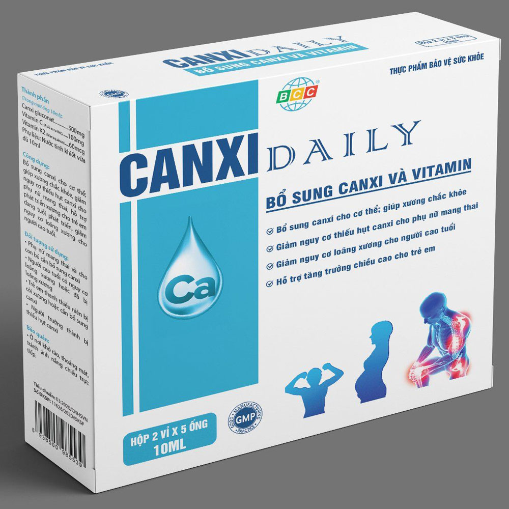 Canxi Daily hộp 20 ống