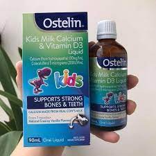 Ostelin Kids Milk Canxi & Vitamin D3 Liquid (90ml)