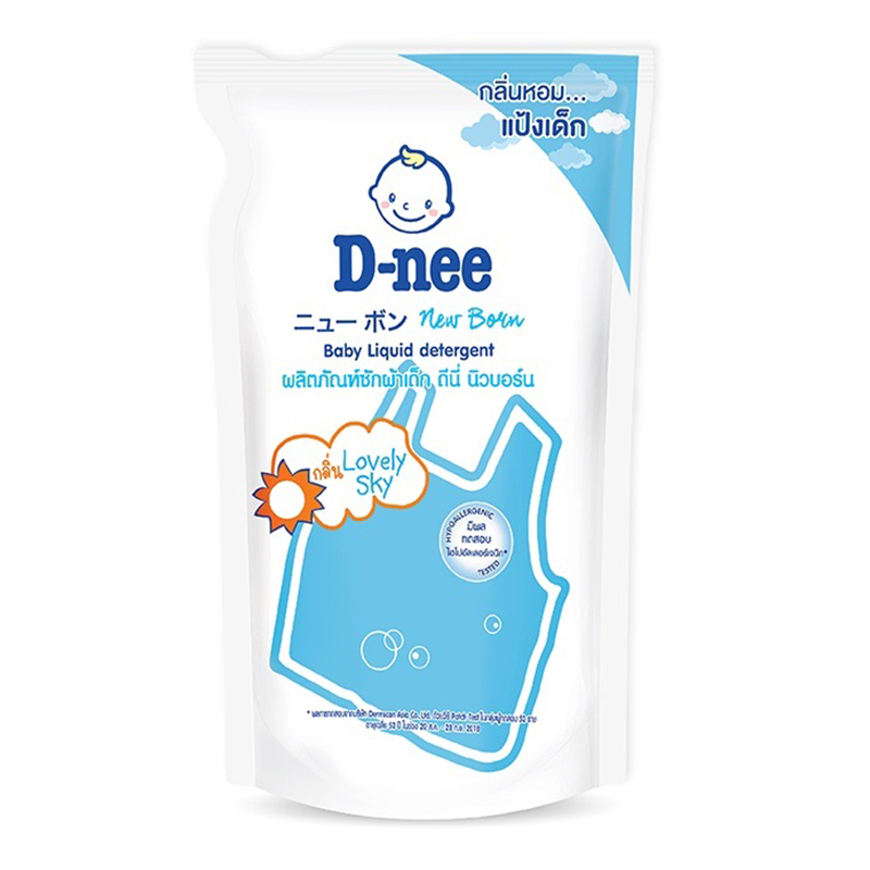 Dung dịch giặt xả Dnee 600ml (túi xanh)