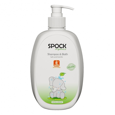 Sữa tắm gội Dr.Spock Organic 350ml (Từ 6 tháng)