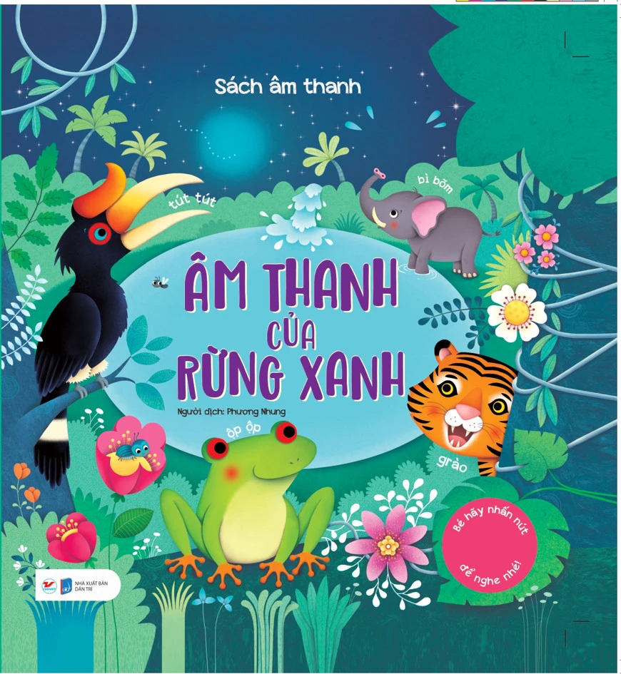 Sách Âm Thanh- Âm Thanh Của Rừng Xanh