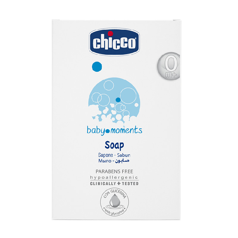 Xà bông dưỡng ẩm chứa Glycerin 0M+ Chicco