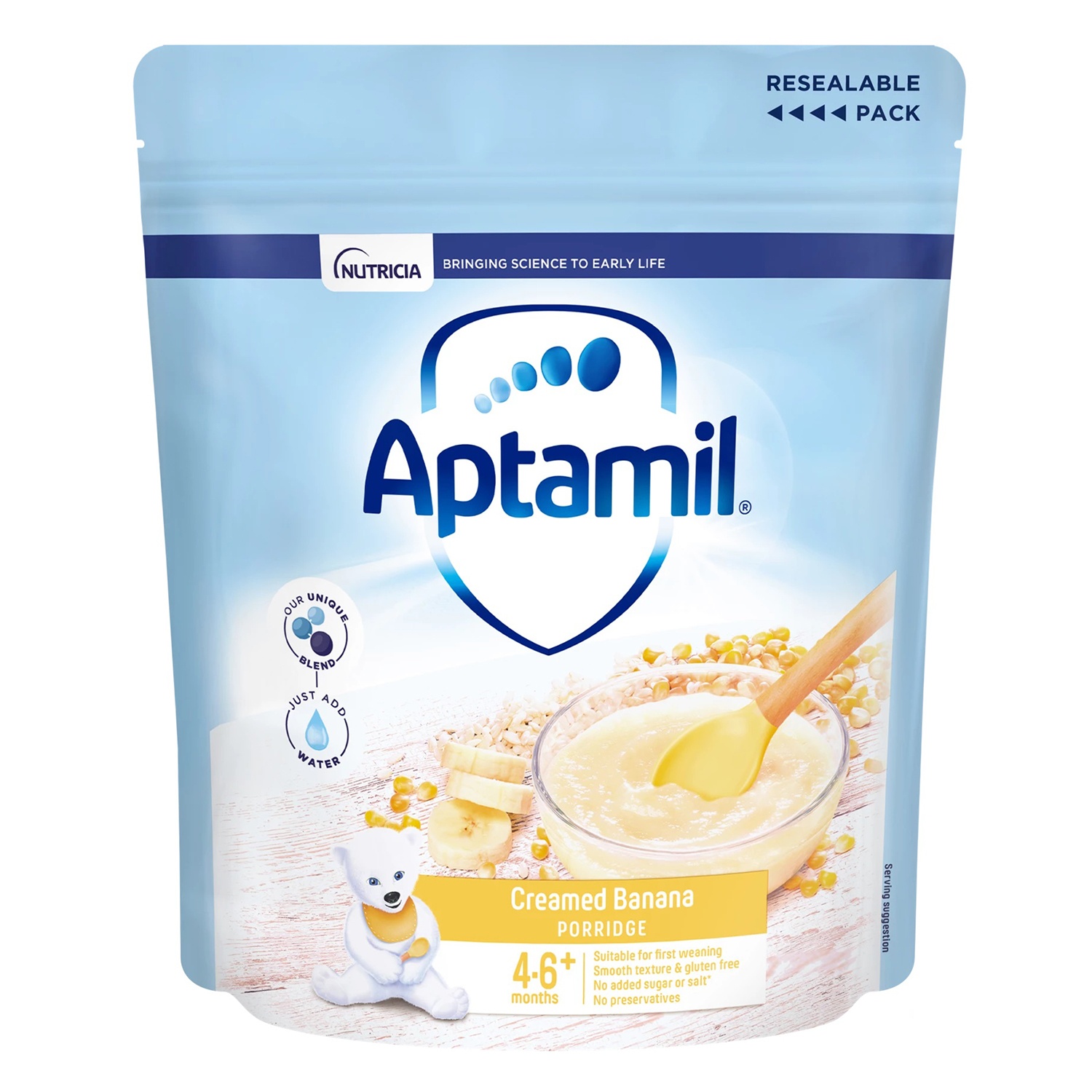 Bột ăn dặm Aptamil vị chuối 125g