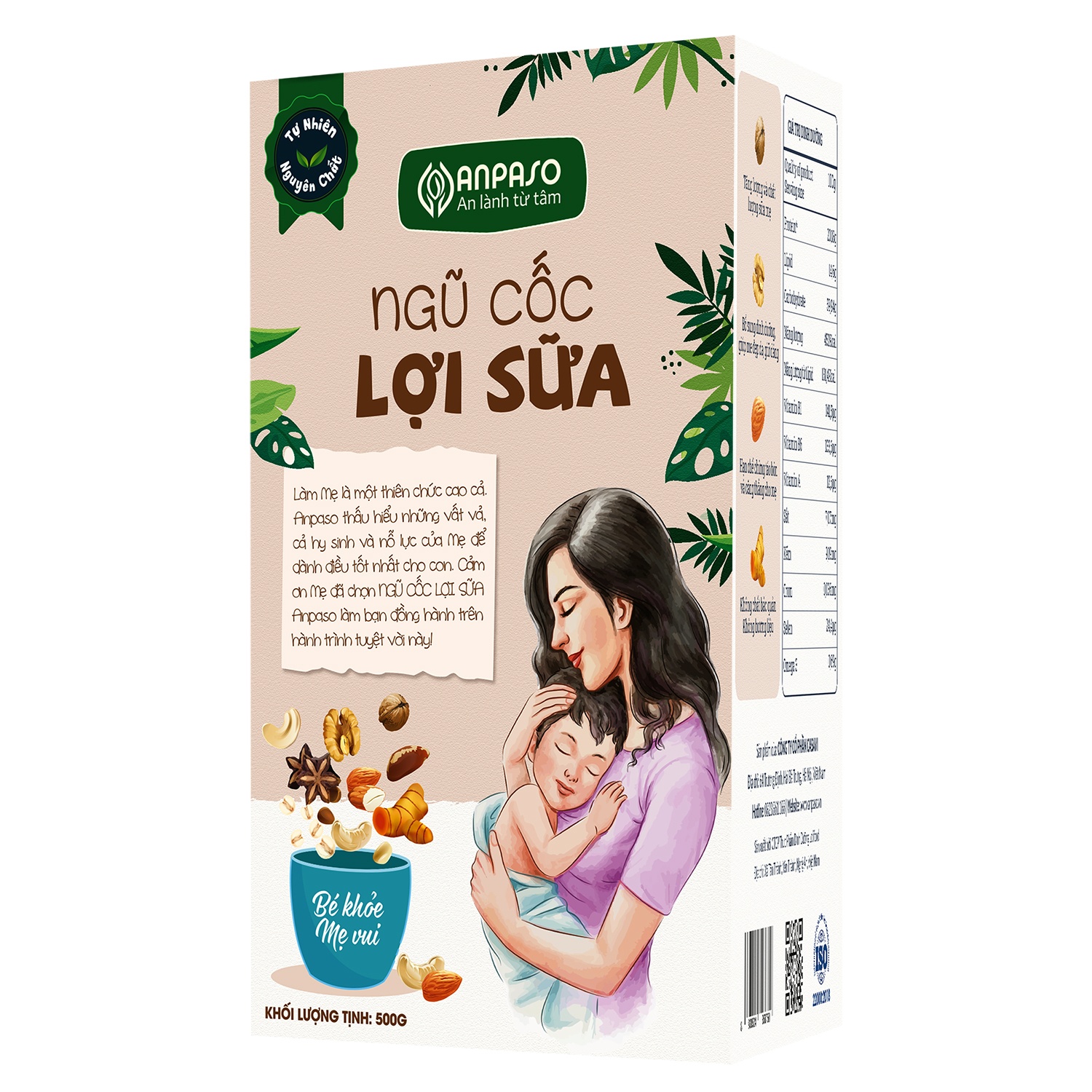 Ngũ cốc lợi sữa Anpaso 500g