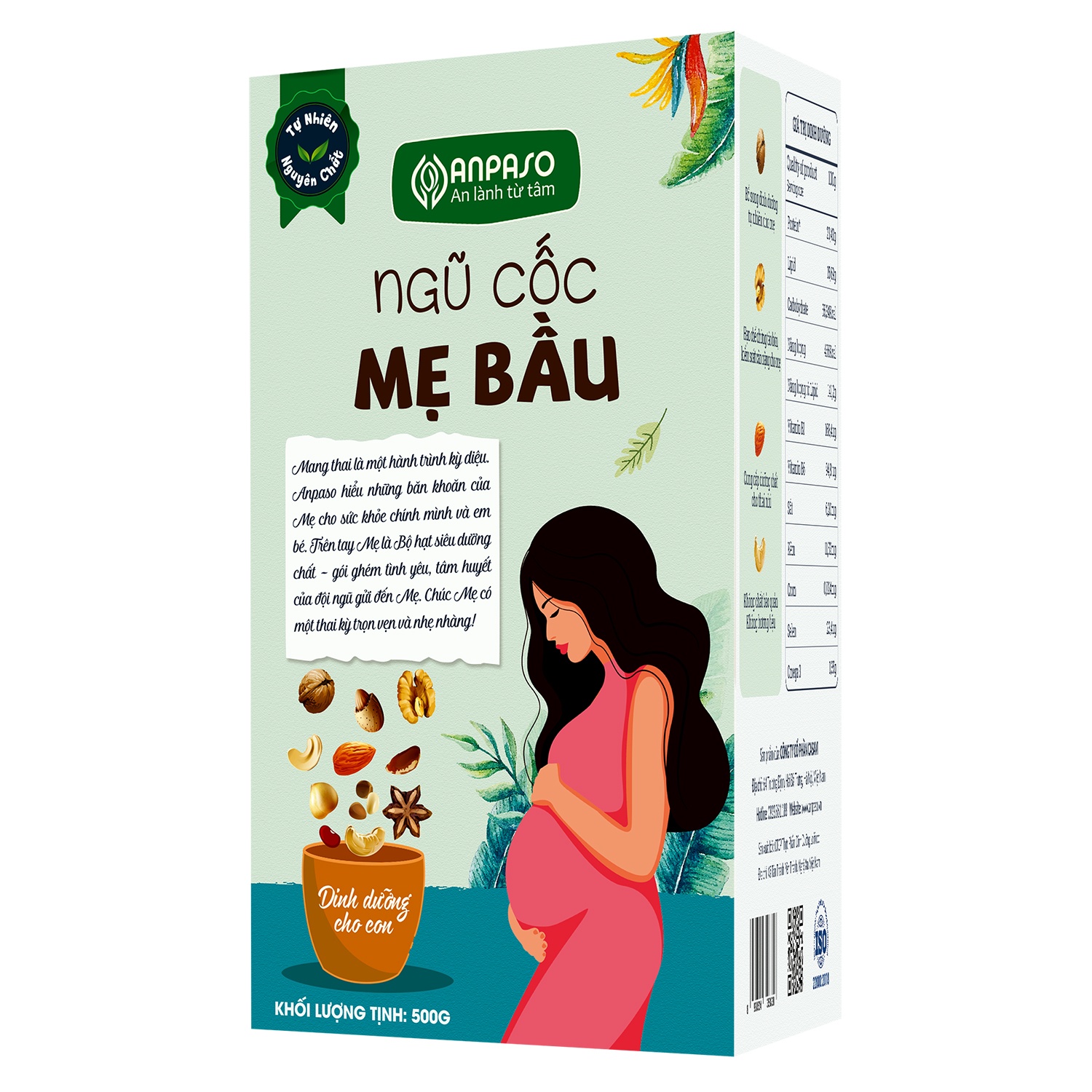 Ngũ cốc mẹ bầu Anpaso 500g