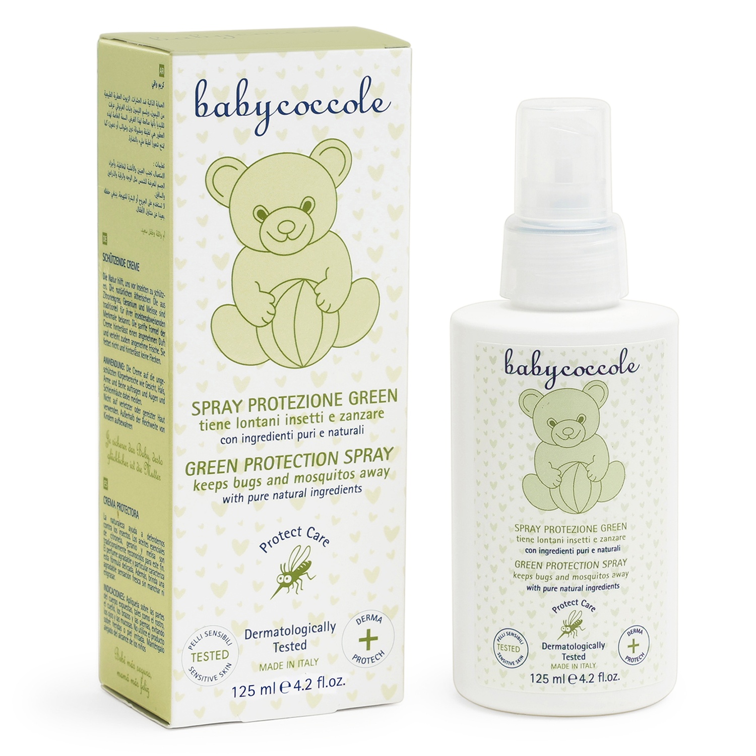 Xịt chống muỗi Babycoccole 125ml 0M+