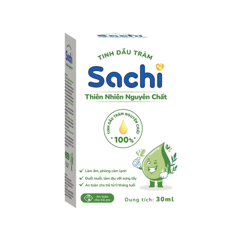 Tinh dầu tràm nguyên chất Sachi 30ml