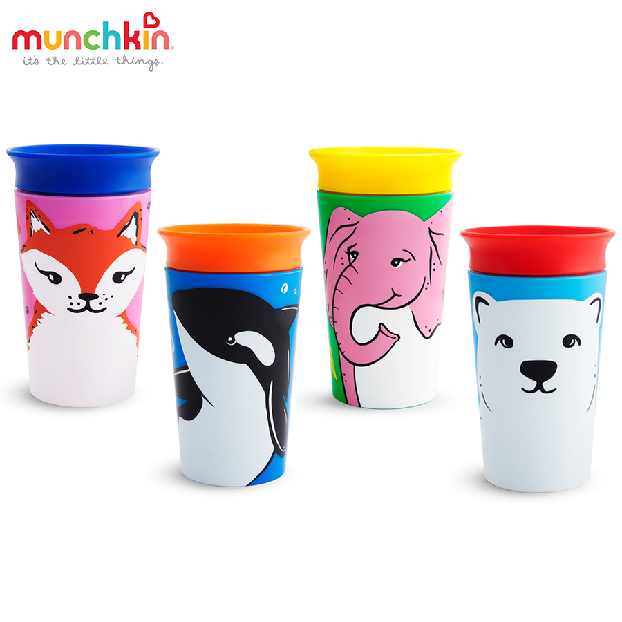 CỐC 360 ĐỘ CHỐNG ĐỔ DECO MUNCHKIN (266ML)