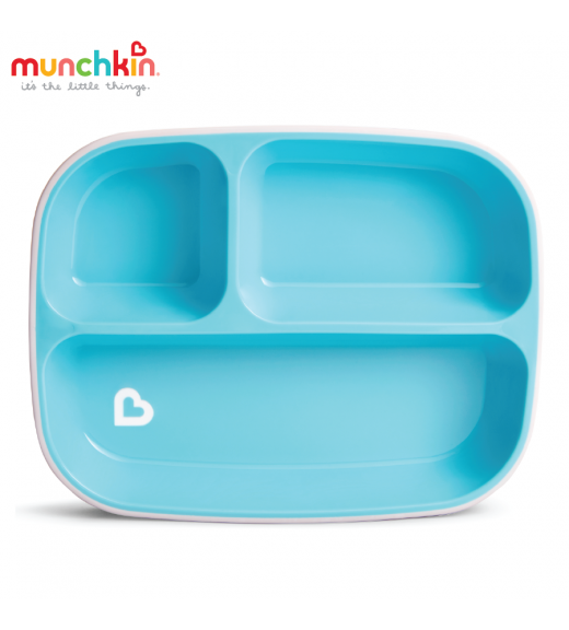 BỘ 2 ĐĨA CHIA NGĂN CHỐNG TRƯỢT MUNCHKIN (XANH LÁ-XANH LƠ)