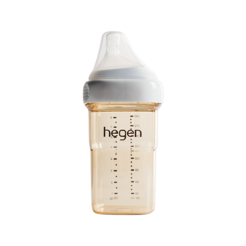 Bình sữa Hegen PPSU 240ml núm ti size M từ 3 – 6 tháng