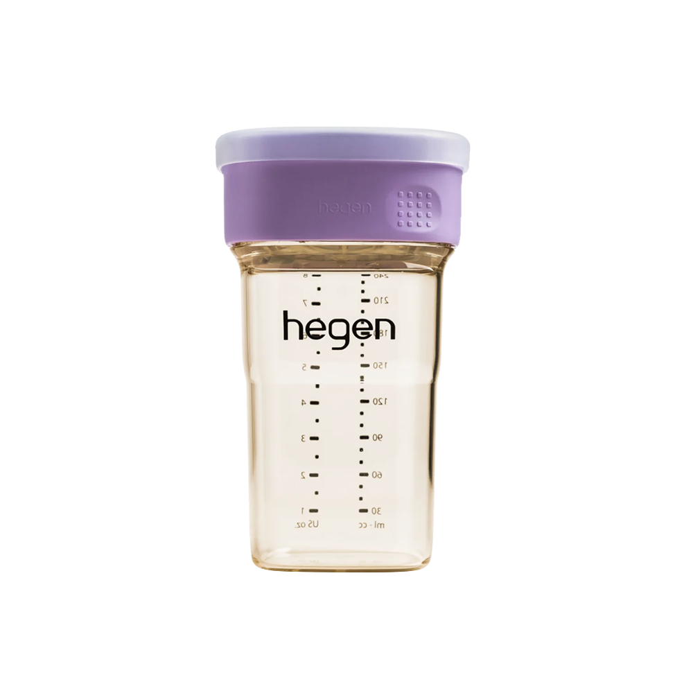 Bình tập uống Hegen PPSU All-Rounder Cup 240ml, Purple