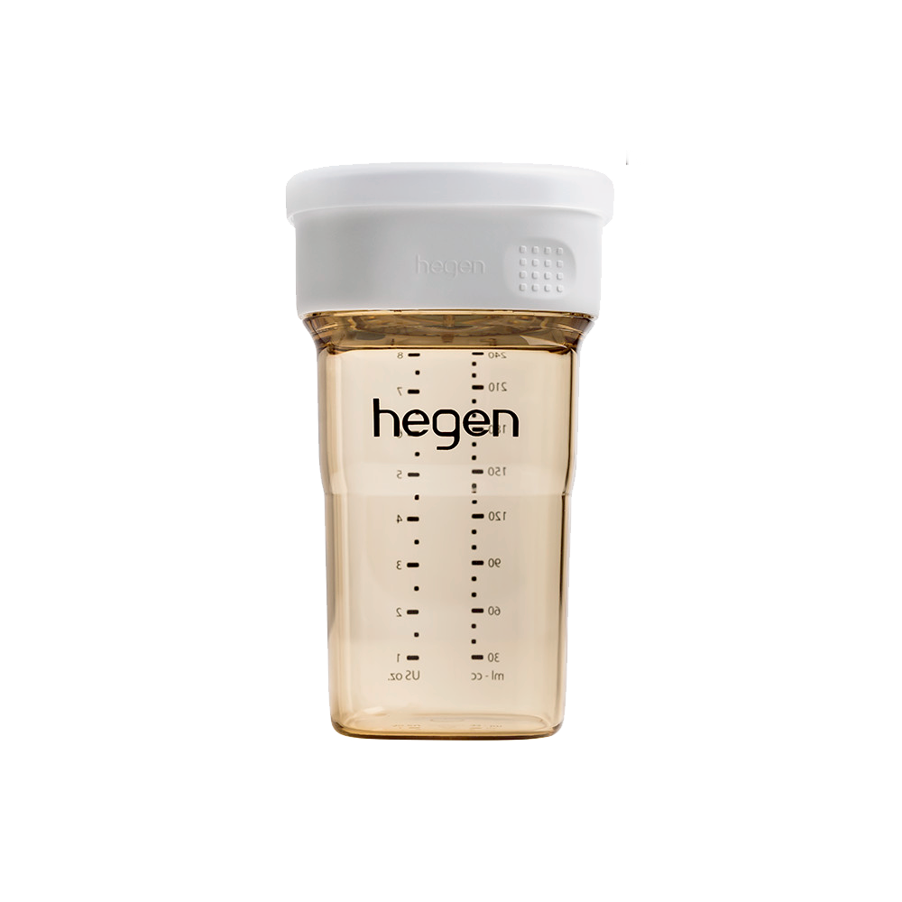 Bình tập uống Hegen PPSU All-Rounder Cup 240ml, White