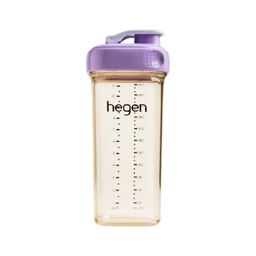 Bình uống Hegen PPSU 330ml, Purple