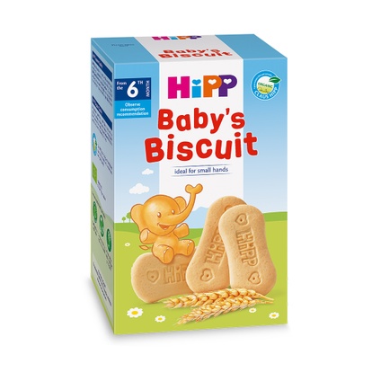 Bánh quy HiPP Biscuits dạng thanh 150g cho bé 6M+