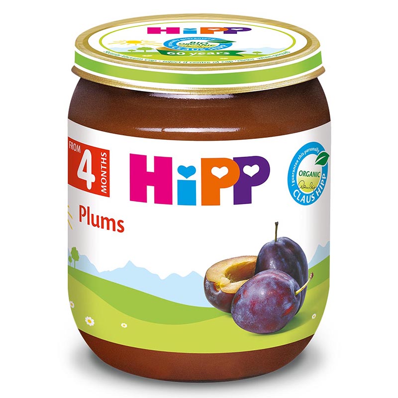 Dinh dưỡng đóng lọ HiPP mận tây (125g)