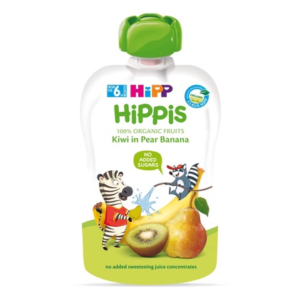 Trái cây nghiền Hippis vị Kiwi, Lê Chuối 8527