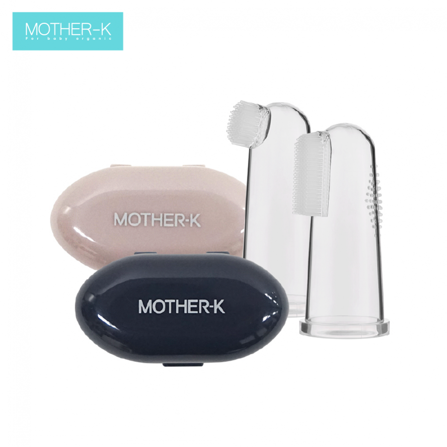 BỘ 2 BÀN CHẢI RƠ LƯỠI SILICON MOTHER-K HÀN QUỐC