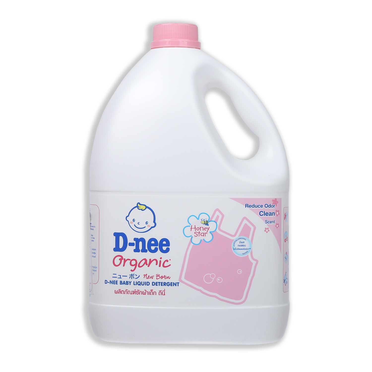 Nước giặt Dnee 3000ml (màu hồng)