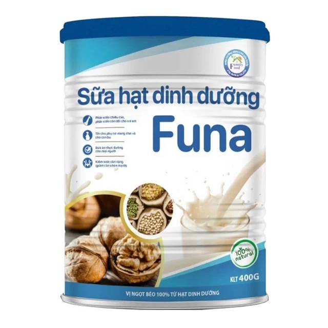 Sữa hạt dinh dưỡng Funa 400g