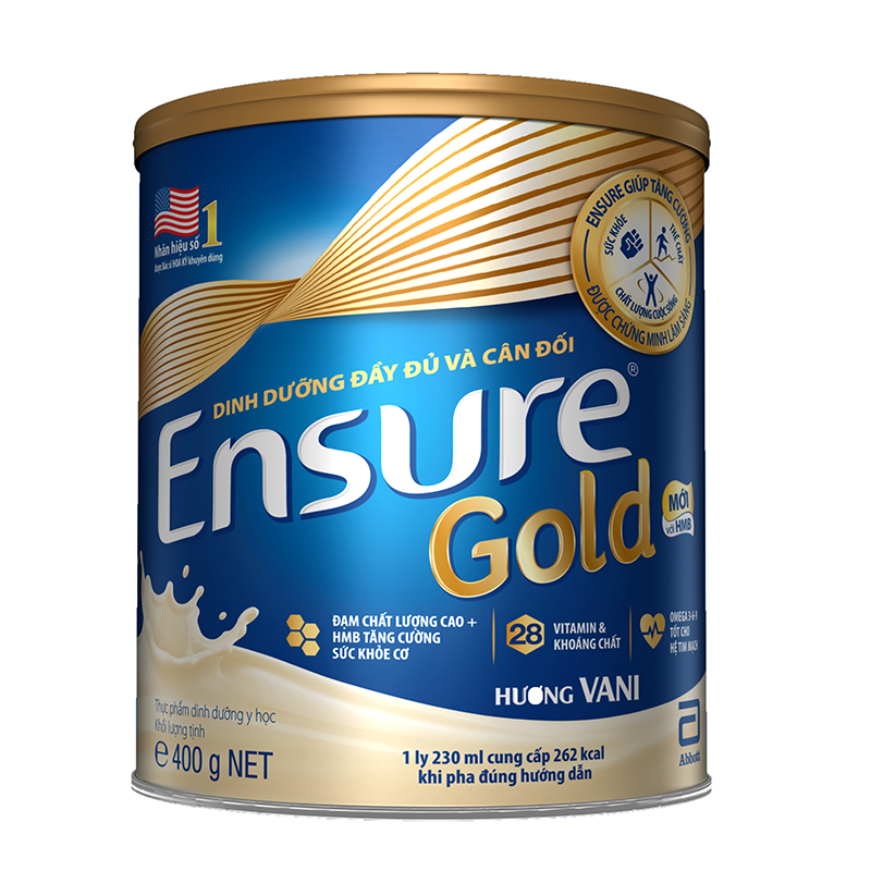 Sữa Ensure Gold 400g - hương vani