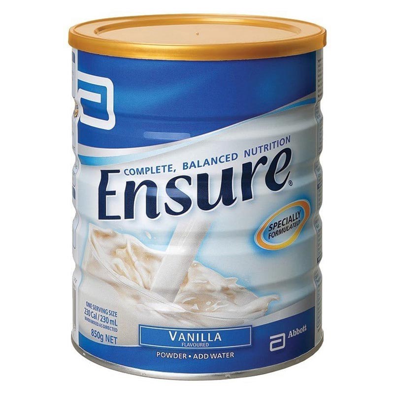 Sữa Ensure Úc vị Vanilla 850g