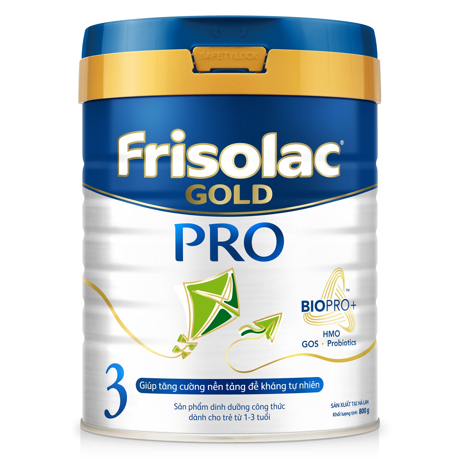 Sữa Frisolac Gold Pro số 3 800g cho bé 1-3 tuổi