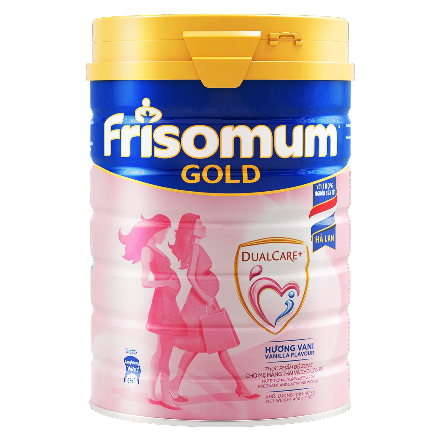 Sữa bầu Frisomum Gold vị Vani số 0 400g cho mẹ bầu và cho con bú