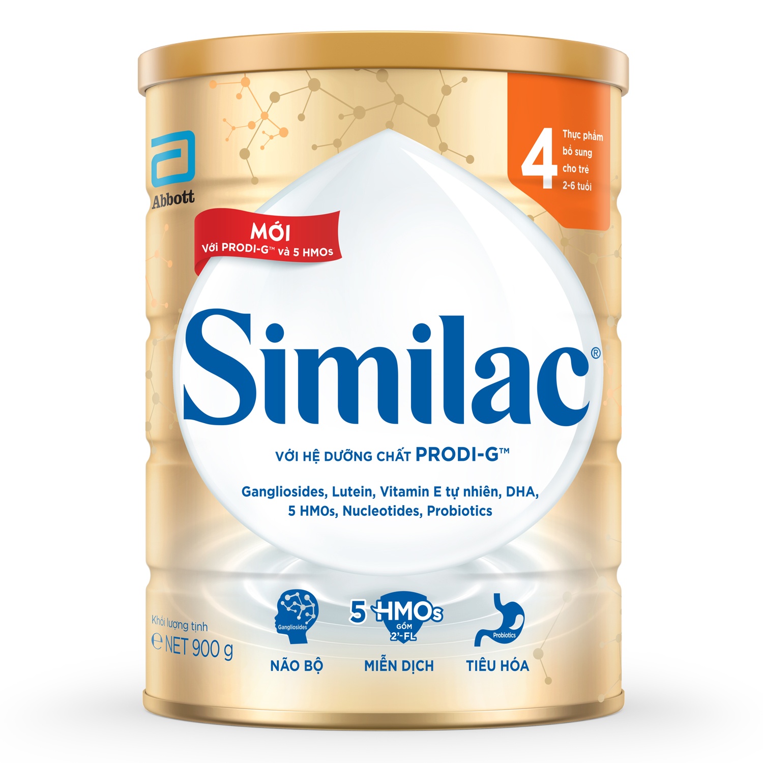 Sữa Similac 5G số 4 900g (cho bé 2-6 tuổi)