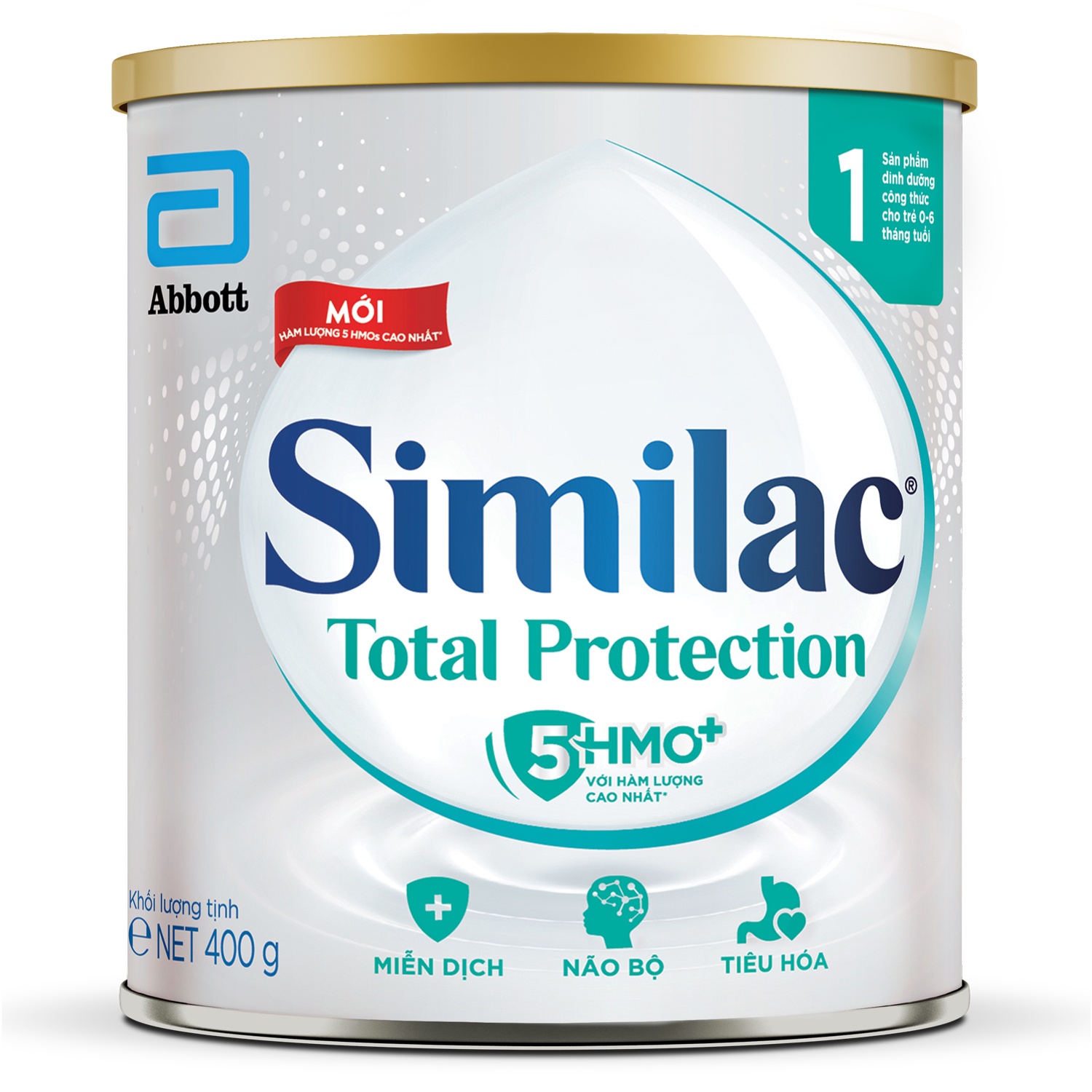 Sữa Similac Total Protection số 1 400g (cho bé 0-6 tháng tuổi)