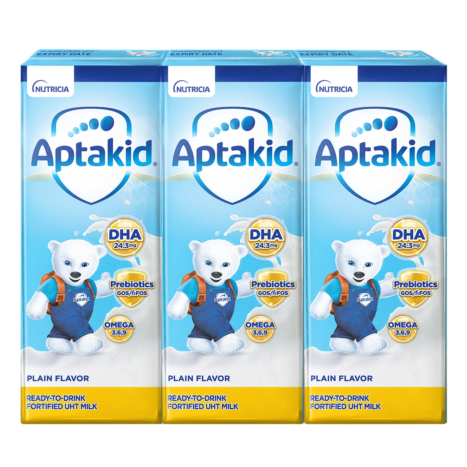 Sữa uống pha sẵn Aptakid 3x180ml