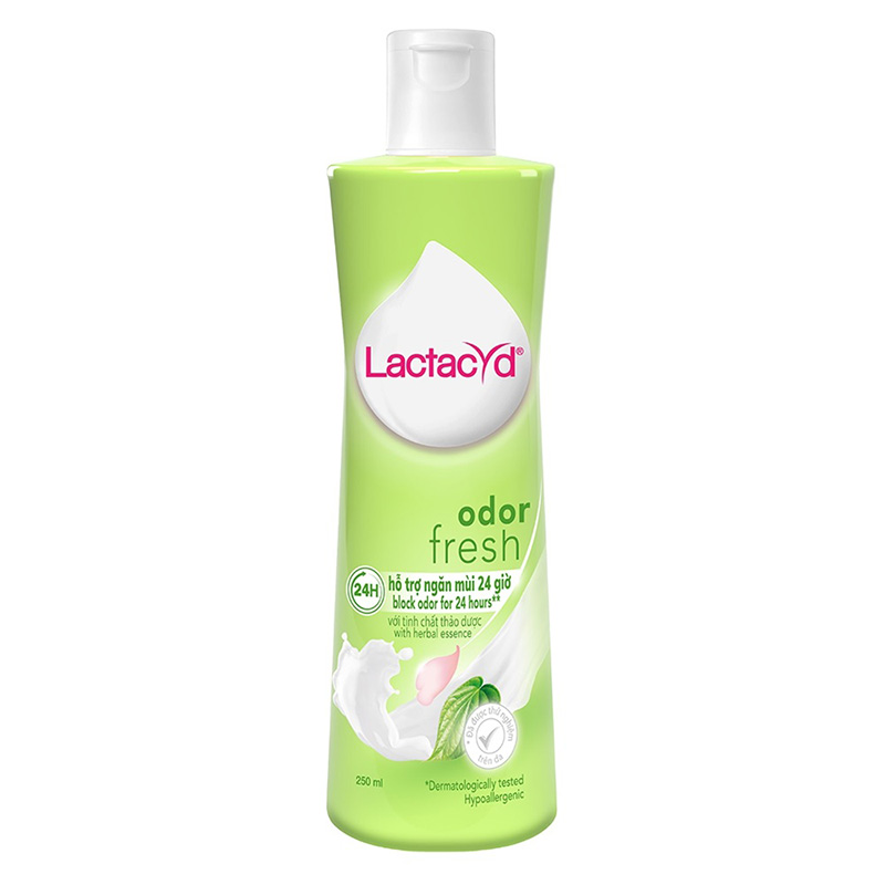 Dung dịch vệ sinh phụ nữ Lactacyd ngăn mùi 24H 250ml (Odor Fresh)