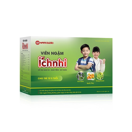 Viên ngậm Ích Nhi (Hộp 30 viên)