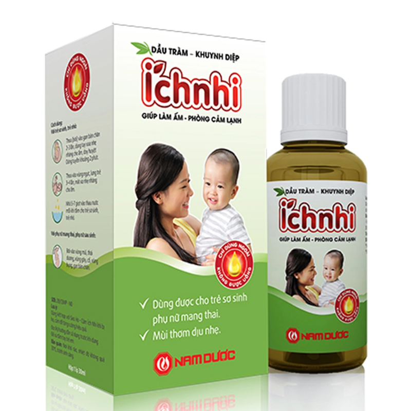 Dầu tràm khuynh diệp Ích Nhi 30ml