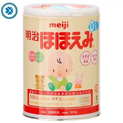 Hướng dẫn cách pha sữa Meiji số 0, số 9 đúng chuẩn